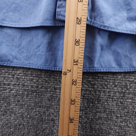 Gitman Bros Oxford Contrast Collar French Cuff USA All Cotton TTX 15.5 34 Shirt - Picture 13 of 16